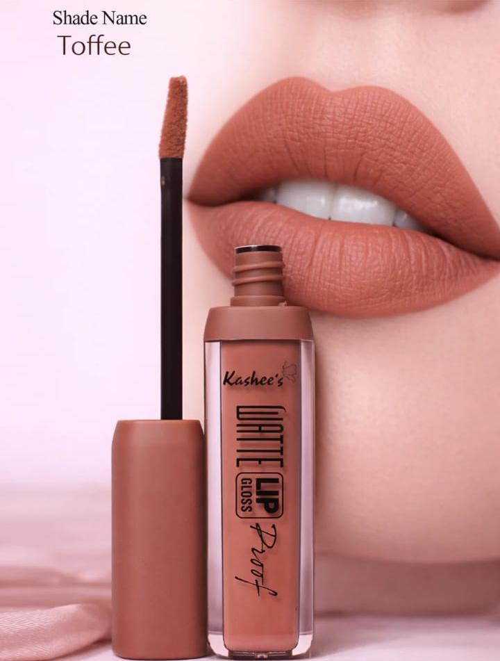 Matte Lip Gloss Waterproof (Pack of 6 Pcs)