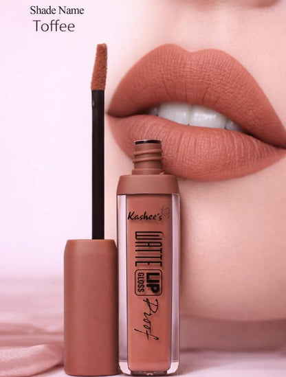 Matte Lip Gloss Waterproof (Pack of 6 Pcs)