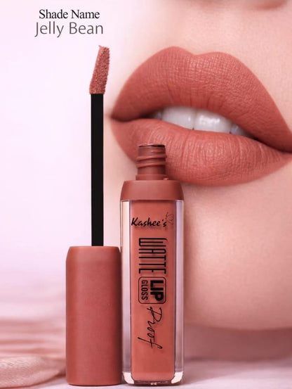 Matte Lip Gloss Waterproof (Pack of 6 Pcs)