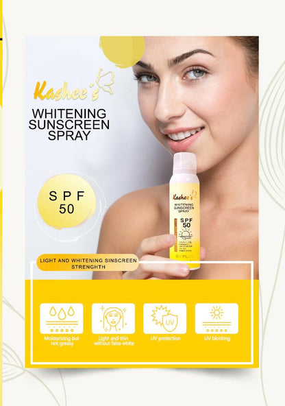 Whitening Sunscreen Spray